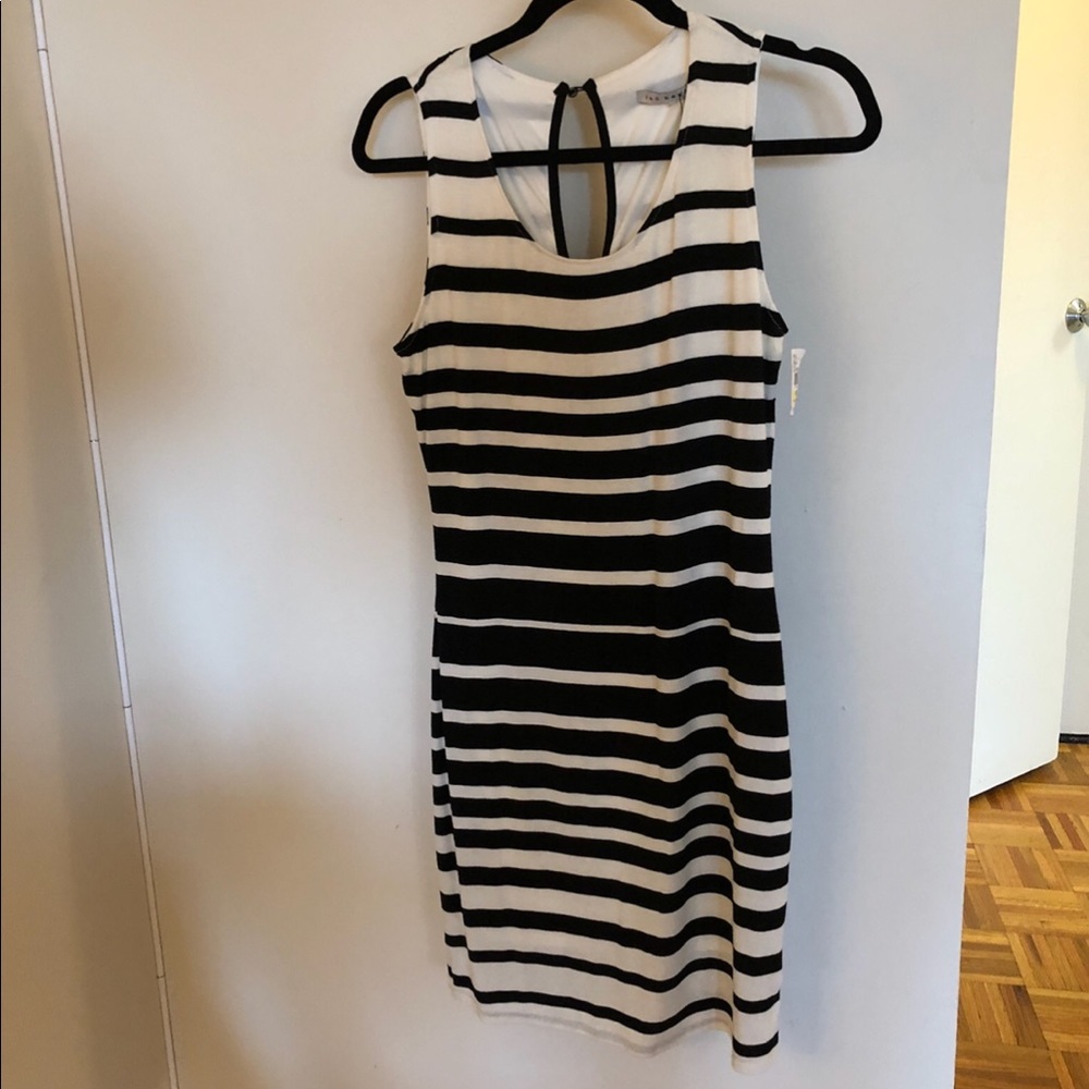 Black and white dress